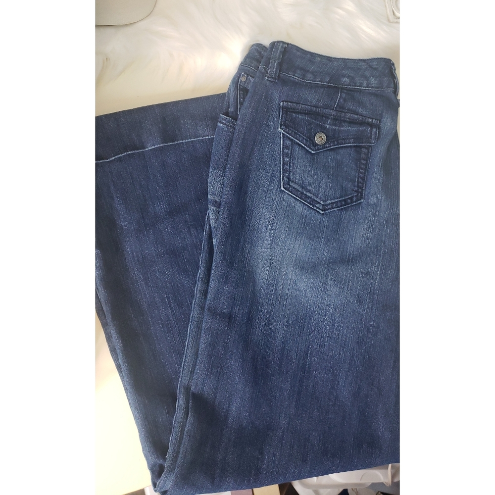 Jean Star Wide / Flare Leg Jeans sz 14